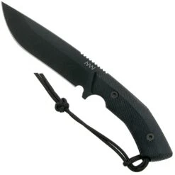 ANV M200 HT Hardtask DLC Sleipner, M200-001, Black Kydex Sheath, Cuchillo De Supervivencia