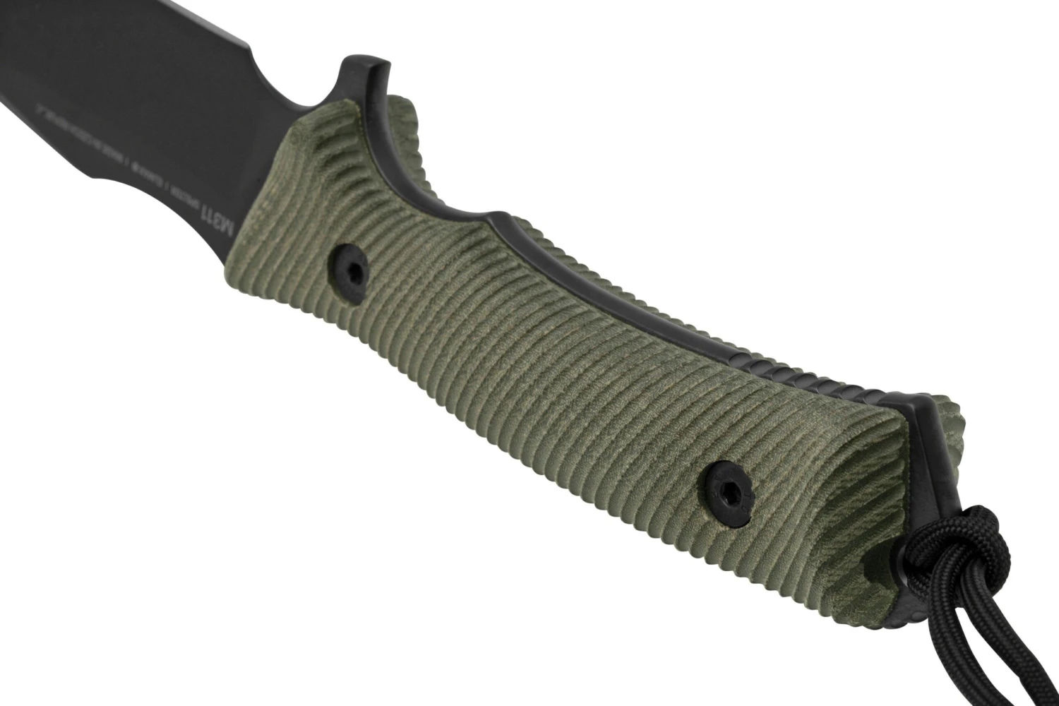 ANV Knives M311 SPELTER DLC Elmax, Olive Micarta Handle, Black Kydex Sheath, Cuchillo De Supervivencia 6 ANV Knives M311 SPELTER DLC Elmax, Olive Micarta Handle, Black Kydex Sheath, Cuchillo De Supervivencia - Imagen 4