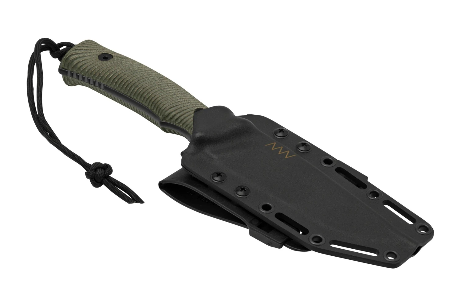 ANV Knives M311 SPELTER DLC Elmax, Olive Micarta Handle, Black Kydex Sheath, Cuchillo De Supervivencia 8 ANV Knives M311 SPELTER DLC Elmax, Olive Micarta Handle, Black Kydex Sheath, Cuchillo De Supervivencia - Imagen 6