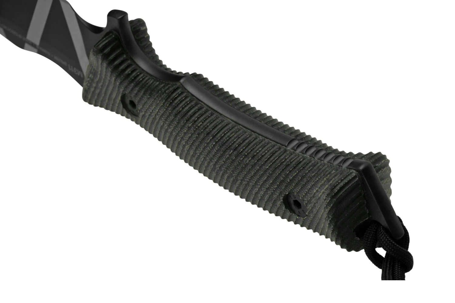 ANV Knives M311 SPELTER DLC Camo Elmax, Black Micarta Handle, Black Kydex Sheath, Cuchillo De Supervivencia 6 ANV Knives M311 SPELTER DLC Camo Elmax, Black Micarta Handle, Black Kydex Sheath, Cuchillo De Supervivencia - Imagen 4