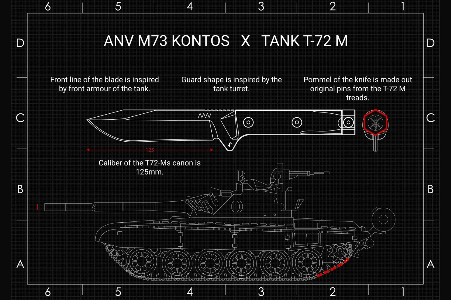 ANV M73 Kontos Stonewashed M73-003 Cuchillo De Supervivencia 11 ANV M73 Kontos Stonewashed M73-003 Cuchillo De Supervivencia - Imagen 9
