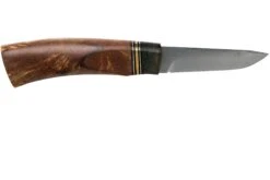 Autine Puukko, Stainless Damascus, Funda RH Marrón -Leatherman Tienda AT PUUKO DAM 02 autine