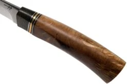 Autine Puukko, Stainless Damascus, Funda RH Marrón -Leatherman Tienda AT PUUKO DAM 05 autine