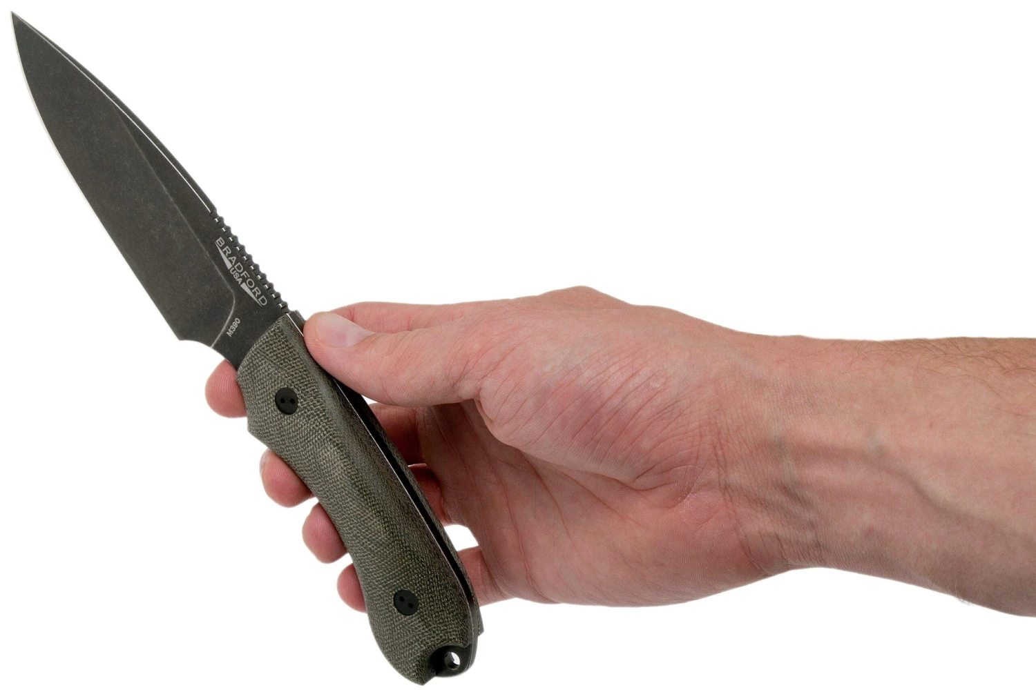 Bradford Guardian 4, 3D OD Green Micarta Guardian 4 M390, Sabre Nimbus 4S-102N 8 Bradford Guardian 4, 3D OD Green Micarta Guardian 4 M390, Sabre Nimbus 4S-102N - Imagen 6