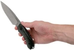 Bradford Guardian 4, 3D Carbon Fiber Guardian 4 M390, Sabre Stonewashed 4S-116 15 Bradford Guardian 4, 3D Carbon Fiber Guardian 4 M390, Sabre Stonewashed 4S-116 -Leatherman Tienda BDK 4S 116 06 bradford knives