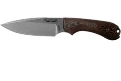 Bradford Guardian 3, 3D Brown-Red Richlite, M390 False Edge Stonewash Knivesandtools Exclusive