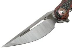 Bestech Irida BG25E Red Carbon Fibre & G10 Navaja, Kombou Design -Leatherman Tienda BHBG25E 03 bestech
