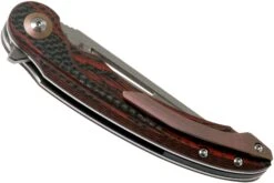Bestech Irida BG25E Red Carbon Fibre & G10 Navaja, Kombou Design -Leatherman Tienda BHBG25E 04 bestech