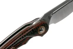 Bestech Irida BG25E Red Carbon Fibre & G10 Navaja, Kombou Design -Leatherman Tienda BHBG25E 06 bestech