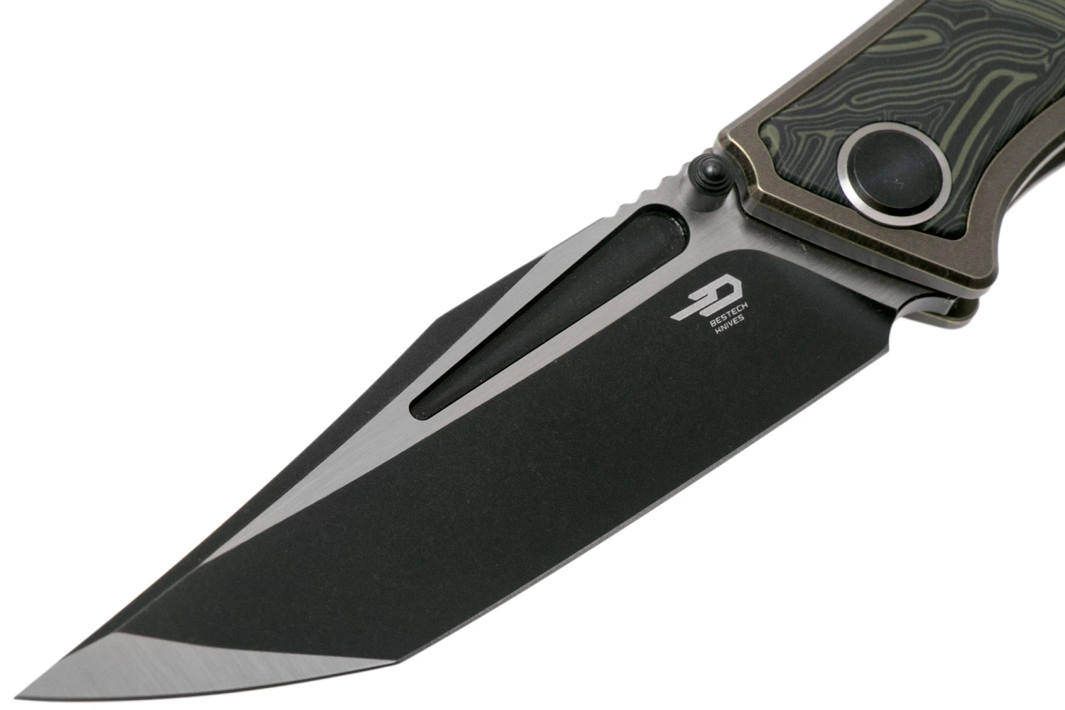 Bestech Togatta BT2102E Black Green G10 Navaja, Diseño Morgan Koens 5 Bestech Togatta BT2102E Black Green G10 Navaja, Diseño Morgan Koens - Imagen 3