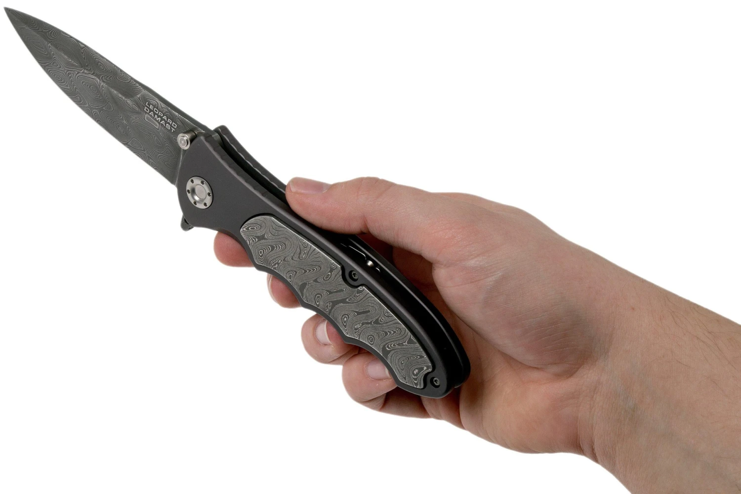 Böker Leopard-Damascus III Collection 110237DAM Limited Edition Navaja 10 Böker Leopard-Damascus III Collection 110237DAM Limited Edition Navaja - Imagen 8