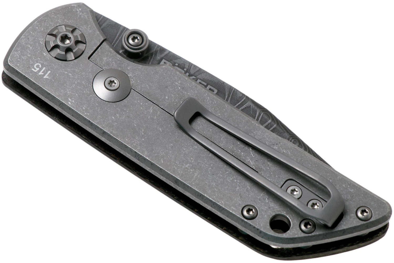 Böker M4 Sherman Damascus 110662DAM Navaja 6 Böker M4 Sherman Damascus 110662DAM Navaja - Imagen 4