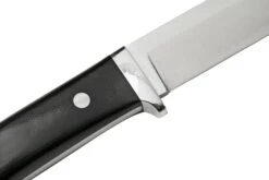 Bark River Classic Drop Point Hunter CPM S45VN Black Canvas Micarta, Cuchillo Fijo -Leatherman Tienda BRK02 176BCM 05 barkriver