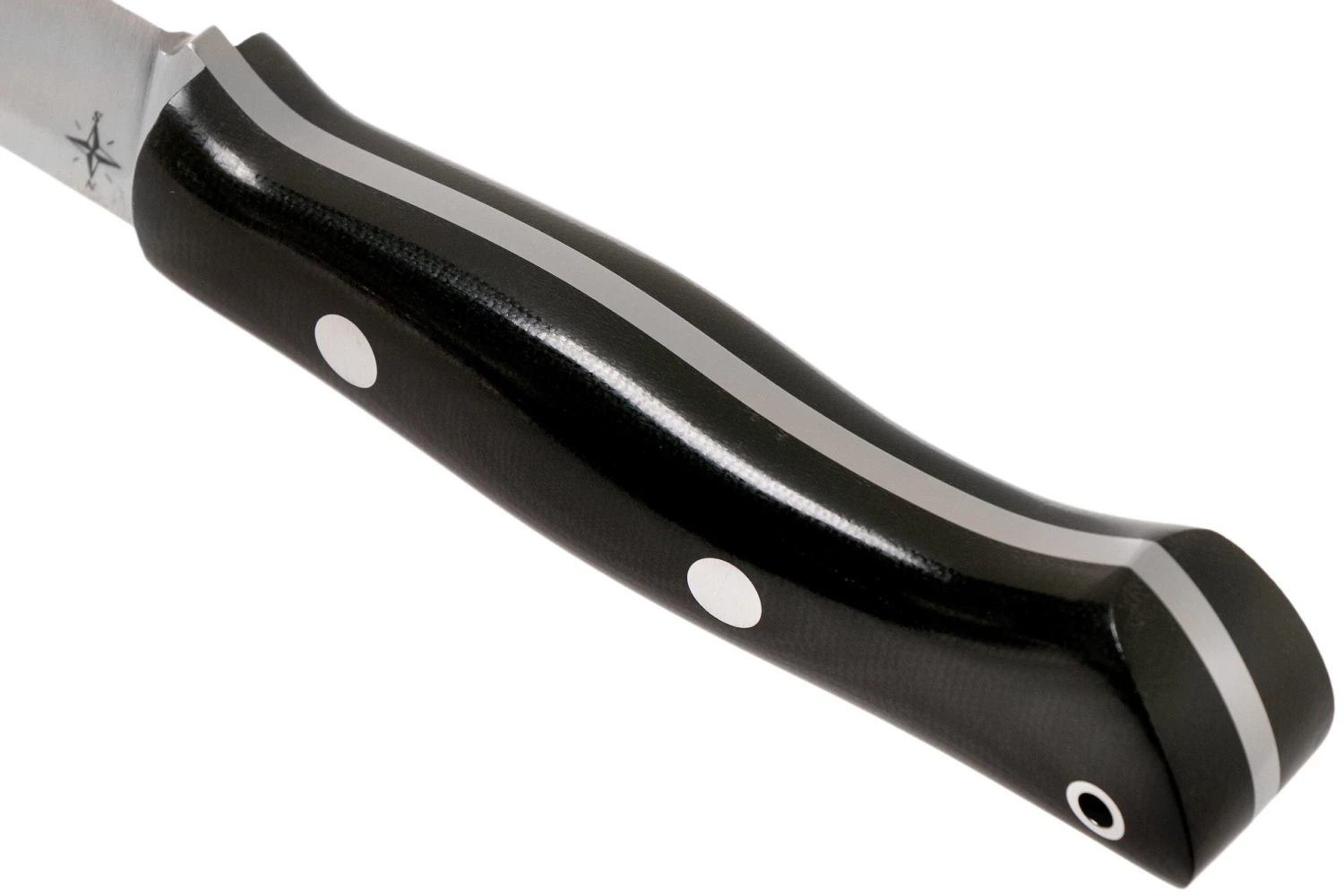 Bark River Aurora A2 Black Canvas Micarta, Cuchillo Bushcraft 6 Bark River Aurora A2 Black Canvas Micarta, Cuchillo Bushcraft - Imagen 4