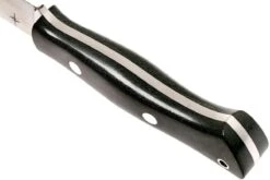 Bark River Aurora 3V, Black Canvas Micarta Cuchillo Bushcraft -Leatherman Tienda BRK06 122 3VBLC 04 bark river brk06 122 3vblc 04