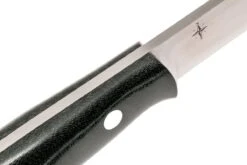 Bark River Aurora 3V, Black Canvas Micarta Cuchillo Bushcraft -Leatherman Tienda BRK06 122 3VBLC 05 bark river brk06 122 3vblc 05