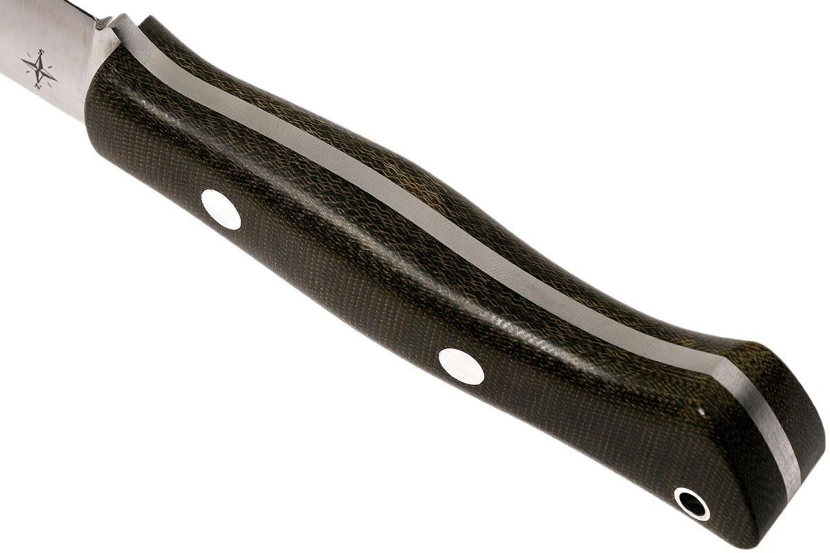 Bark River Aurora CPM Cru-Wear, Green Canvas Micarta, Cuchillo Bushcraft 6 Bark River Aurora CPM Cru-Wear, Green Canvas Micarta, Cuchillo Bushcraft - Imagen 4