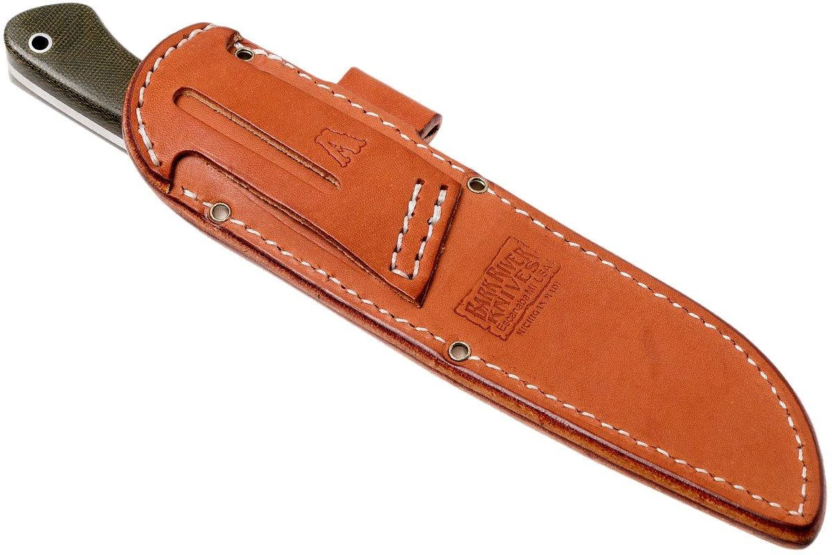 Bark River Aurora CPM Cru-Wear, Green Canvas Micarta, Cuchillo Bushcraft 10 Bark River Aurora CPM Cru-Wear, Green Canvas Micarta, Cuchillo Bushcraft - Imagen 8