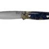 Bark River Bushcrafter CPM CruWear, Deep Blue & Natural Maple Burl, Cuchillo Bushcraft