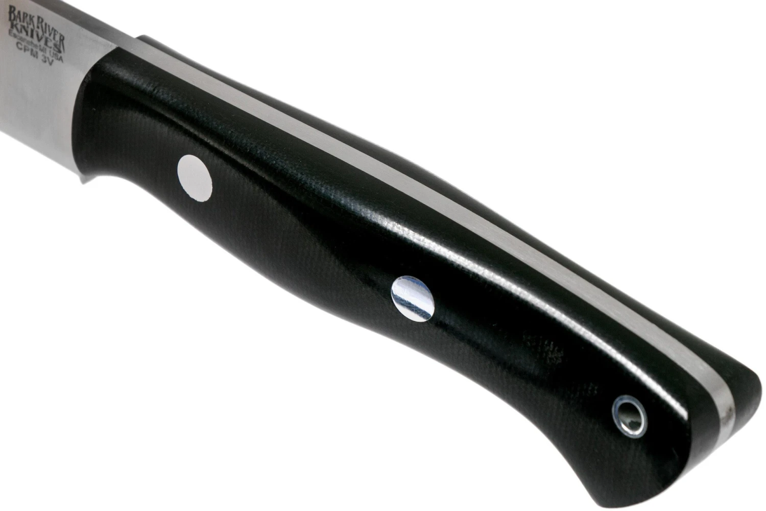 Bark River Aurora II CPM 3V, Black Canvas Micarta Cuchillo Bushcraft 7 Bark River Aurora II CPM 3V, Black Canvas Micarta Cuchillo Bushcraft - Imagen 5