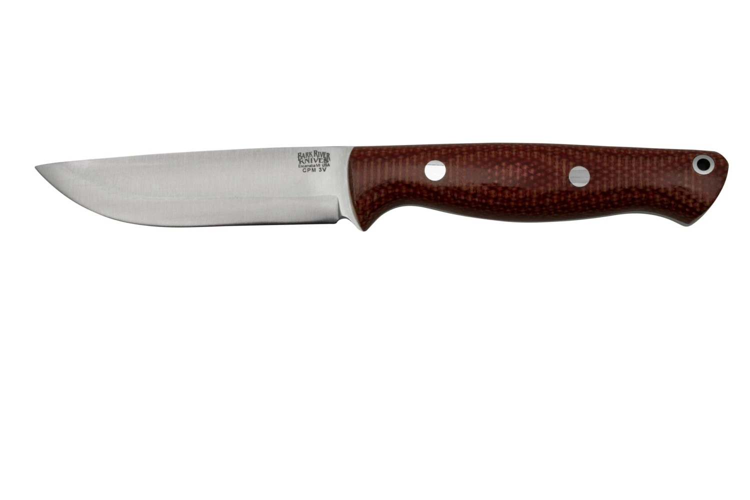 Bark River Gunny Scandi CPM 3V Firedog Canvas Micarta, Cuchillo De Bushcraft 3 Bark River Gunny Scandi CPM 3V Firedog Canvas Micarta, Cuchillo De Bushcraft