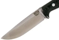 Bark River Gunny Hunter CPM 3V, Black Canvas Micarta, Jimped -Leatherman Tienda BRK07 025BRKC JI 03 bark river brk07 025brkc ji 03