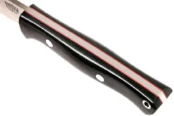 Bark River Gunny Hunter CPM 3V, Black Canvas Micarta, Red Liners -Leatherman Tienda BRK07 025BRKC RL 05 bark river brk07 025brkc rl 05