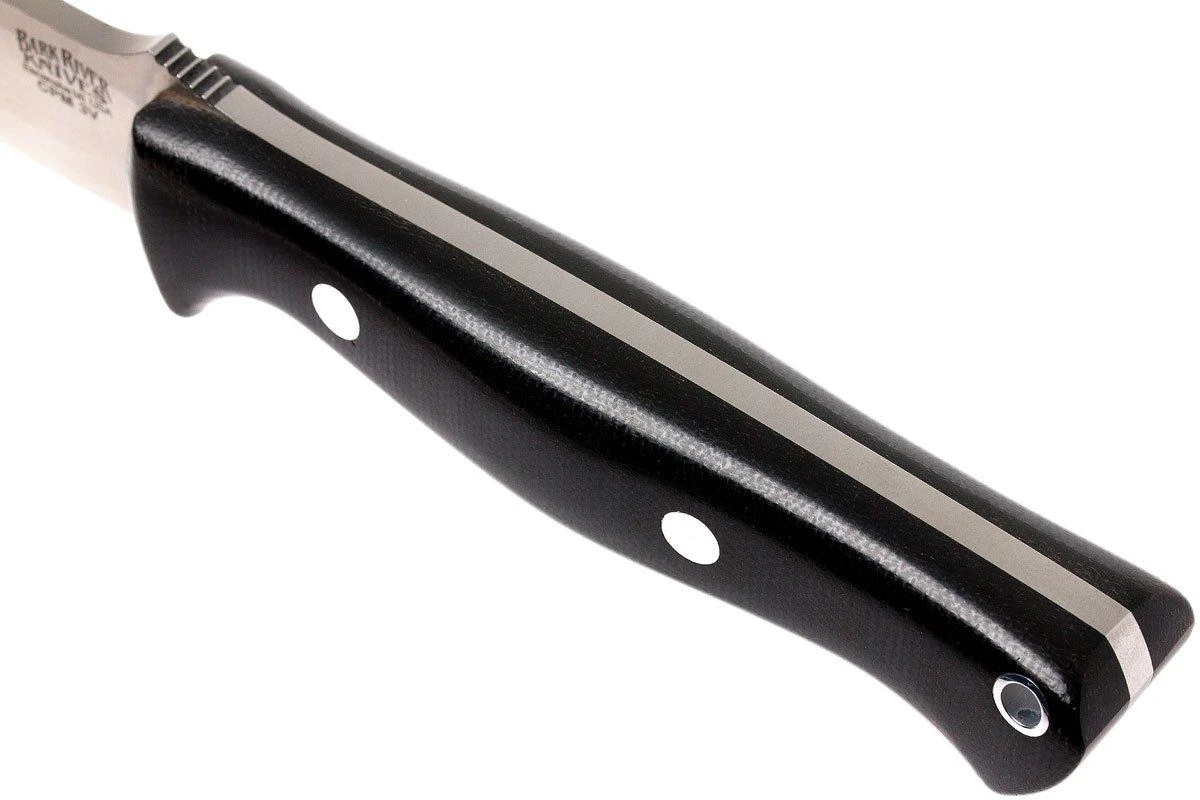Bark River Gunny CPM 3V, Black Canvas Micarta 7 Bark River Gunny CPM 3V, Black Canvas Micarta - Imagen 5