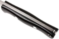 Bark River Bravo 1 A2 FHG Rampless, Black Linen Micarta, Funda Marrón -Leatherman Tienda BRK07 111BRKL RS 05 bark river brk07 111brkl rs 05