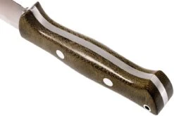 Bark River Bravo 1 A2 Rampless, Green Canvas Micarta, Funda Marrón 19 Bark River Bravo 1 A2 Rampless, Green Canvas Micarta, Funda Marrón -Leatherman Tienda BRK07 111GNC RS 04 bark river brk07 111gnc rs 04