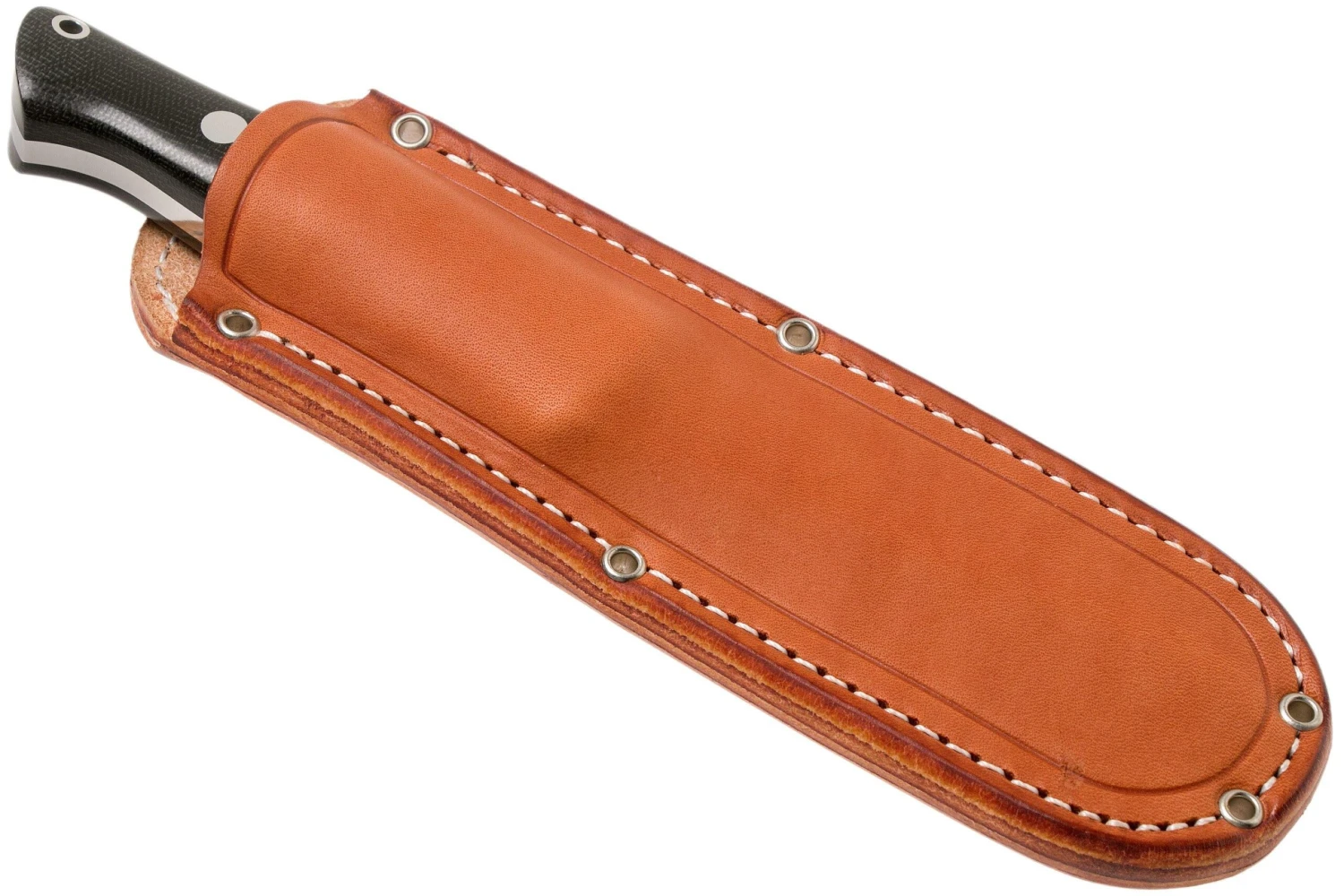 Bark River Bravo 1.2 A2 Black Canvas Micarta Cuchillo De Exterior 8 Bark River Bravo 1.2 A2 Black Canvas Micarta Cuchillo De Exterior - Imagen 6