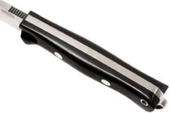 Bark River Bravo Vortex A2 Jimped, Black Canvas Micarta, Funda Marrón -Leatherman Tienda BRK07 117FMBRKC JI 05 bark river brk07 117fmbrkc ji 05