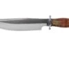 Bark River Highwayman III A2 Stacked Leather, Black Gold Maple Bowie Cuchillo -Leatherman Tienda BRK08 313SLBGS 01 bark river knives