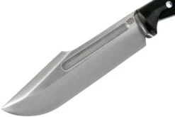 Bark River Bravo Tope Recon Field CPM 3V, Black Canvas Micarta -Leatherman Tienda BRK10 222BKC 03 bark river