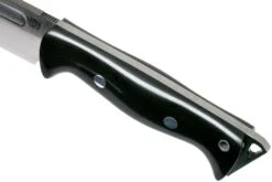 Bark River Bravo Tope Recon Field CPM 3V, Black Canvas Micarta -Leatherman Tienda BRK10 222BKC 05 bark river