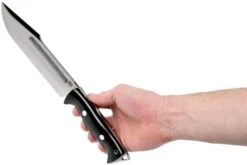 Bark River Bravo Tope Recon Field CPM 3V, Black Canvas Micarta -Leatherman Tienda BRK10 222BKC 06 bark river