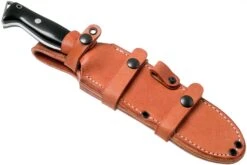 Bark River Bravo Tope Recon Field CPM 3V, Black Canvas Micarta -Leatherman Tienda BRK10 222BKC 07 bark river