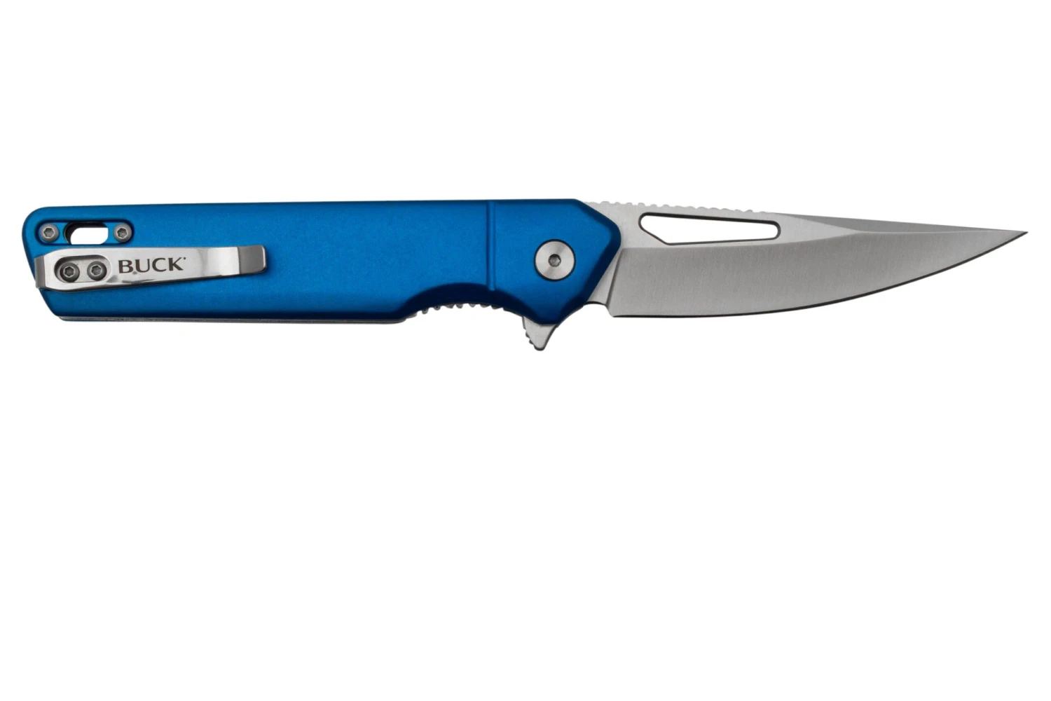 Buck Infusion Drop Point 0239BLS Aluminium Blue Navaja 4 Buck Infusion Drop Point 0239BLS Aluminium Blue Navaja - Imagen 2