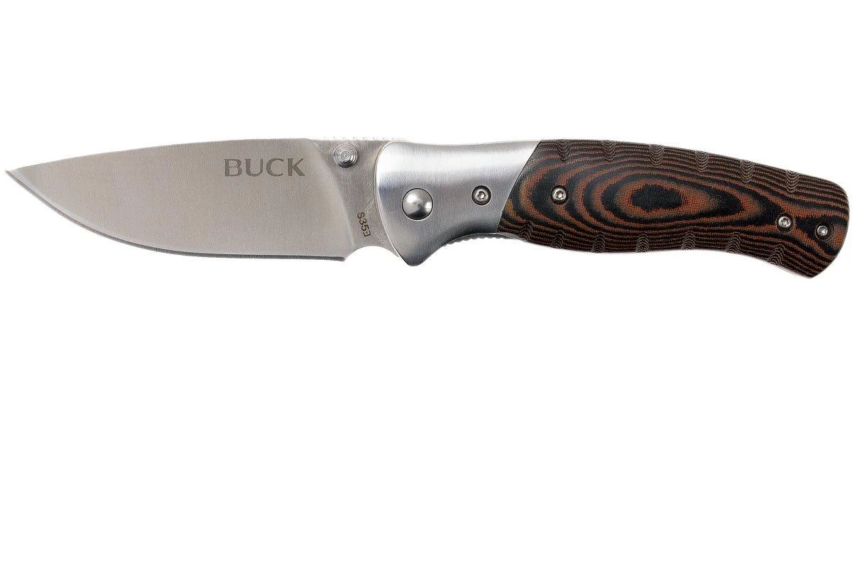 Buck Selkirk Small Micarta, 0835BRS-B Navaja 3 Buck Selkirk Small Micarta, 0835BRS-B Navaja