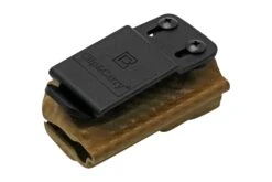 Clip And Carry Kydex Sheath Leatherman Free P2, Carbon Fiber Brown LP2-CF-BRN Funda De Cinturón -Leatherman Tienda CALP2 CF BRN 03 clipandcarry