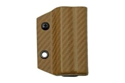 Clip And Carry Kydex Sheath Leatherman Wingman, Sidekick, Rebar, Rev, Carbon Fiber Brown LWING-CF-BRN Funda De Cintur贸n