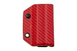Leatherman Tienda 21 Clip And Carry Kydex Sheath Leatherman Wingman, Sidekick, Rebar, Rev, Carbon Fiber Red LWING-CF-RED Funda De Cinturón