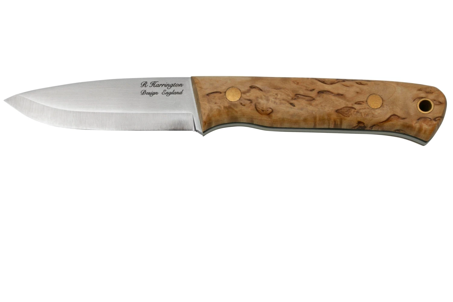 Casström Woodsman Knife Curly Birch, Sleipner Scandi Grind 10804 3 Casström Woodsman Knife Curly Birch, Sleipner Scandi Grind 10804