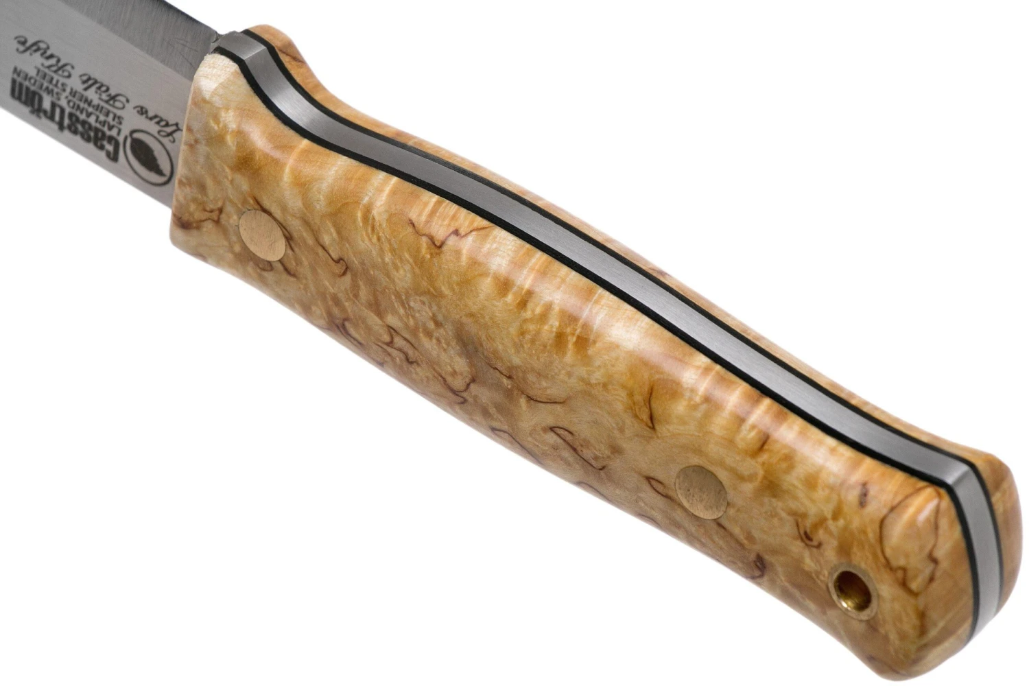 Casström Lars Fält Knife Cuchillo Bushcraft Curly Birch, Sleipner, 11804, Para Diestros 6 Casström Lars Fält Knife Cuchillo Bushcraft Curly Birch, Sleipner, 11804, Para Diestros - Imagen 4