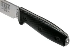 ESEE Model 3 S35VN 3D Black G10 Cuchillo De Supervivencia 3PM35V-001 Funda Negra + Clip Para Cinturón 13 ESEE Model 3 S35VN 3D Black G10 Cuchillo De Supervivencia 3PM35V-001 Funda Negra + Clip Para Cinturón -Leatherman Tienda EE 3PM35V 001 05 esee knives