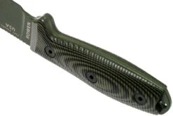 ESEE Model 3 OD Green Blade 3D OD Green-Black G10 Cuchillo De Supervivencia 3PMOD-003 Funda Negra + Clip Para Cinturón -Leatherman Tienda EE 3PMOD 003 04 esee knives