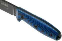 ESEE Model 4 Black Blade 3D Blue-Black G10 Cuchillo De Supervivencia 4PB-008 Funda Negra + Clip Para Cinturón -Leatherman Tienda EE 4PB 008 05 esee knives