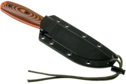 ESEE Model 4 Orange Blade 3D Orange-Black G10 Cuchillo De Supervivencia 4POR-006 Funda Negra + Clip Para Cinturón -Leatherman Tienda EE 4POR 006 06 esee knives