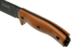 ESEE Model 6 Black Blade 3D Natural Canvas Micarta Cuchillo De Supervivencia 6PB-011 Funda Negra + Clip Plate 13 ESEE Model 6 Black Blade 3D Natural Canvas Micarta Cuchillo De Supervivencia 6PB-011 Funda Negra + Clip Plate -Leatherman Tienda EE 6PB 011 05 esee knives