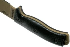 ESEE Model 6 Dark Earth Blade 3D Black G10 Cuchillo De Supervivencia 6PDE-001 Funda Negra + Clip Plate -Leatherman Tienda EE 6PDE 001 04 esee knives